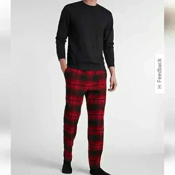 Express Flannel Pajama Set - Picture 1 of 8